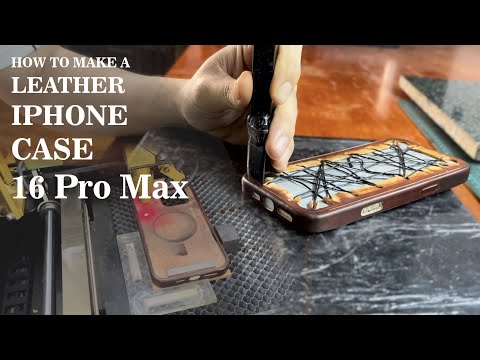 Handmade iPhone Leather Case Production Guide – 16 Pro, 16 Pro Max, 17 Pro Max, Air