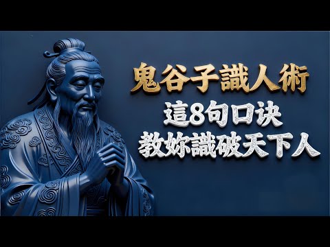 鬼谷子識人術：這8句口訣，教妳看透人性本質，識破天下人！#國學智慧 #人性真相 #處世之道