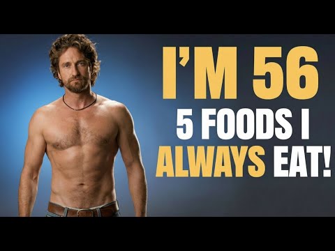 Gerard Butler (56 yr): "These 5 Foods Keep My Body 20 Years Younger!"