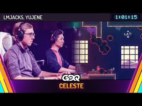 Celeste by Lmjacks and yujene in 1:01:15 - Summer Games Done Quick 2025