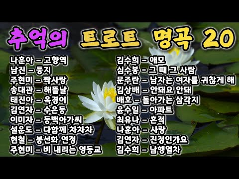 📀 그 시절 추억의 트로트 명곡 20곡 모음 ❤️