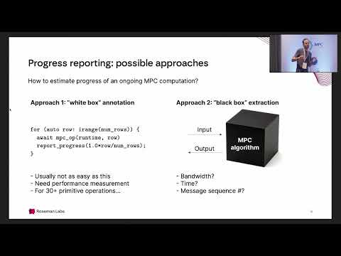 MPC Alliance 2025 Real World MPC Workshop: Managing Ongoing Computations in an MPC Server