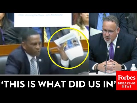 WATCH: Burgess Owens Tears Into Education Secretary Cardona Over New Policy Proposals