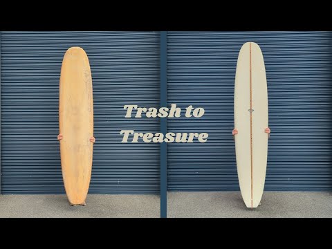 Trash to Treasure - Full Surfboard Build