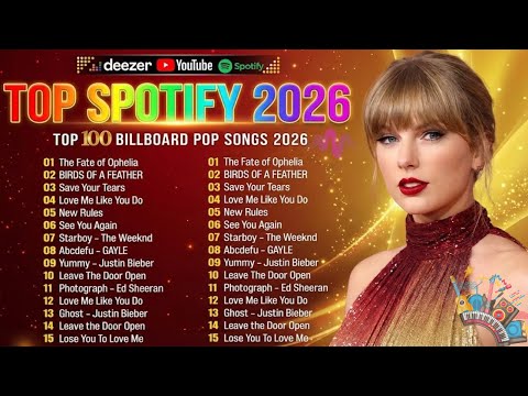 Spotify Pop Hits 2026🌊  Best Of Adele, Maroon 5, Rihanna, Ariana Grande, The Weeknd, Taylor Swift