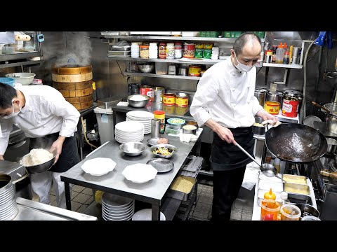 神奈川)鮮やかな高速鍋さばきが炸裂する駅前中華料理店の仕事丨Egg Fried Rice-Wok Skills In Japan