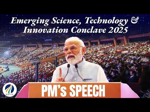 PM Modi addresses the Emerging Science, Technology & Innovation Conclave 2025 in Delhi