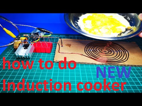 İNDÜKSİYON OCAK NASIL YAPILIR / NASIL ÇALIŞIR - İNDÜKSİYON ISITICI NASIL YAPILIR