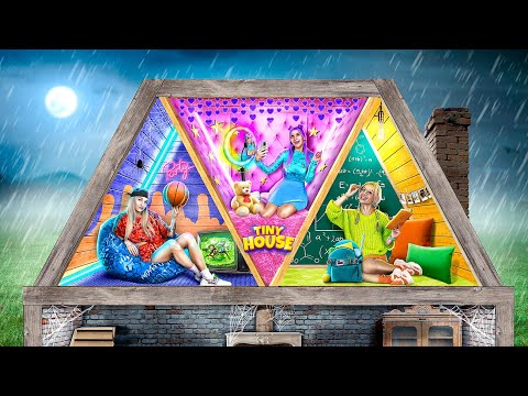 Secret Tiny House by Triplets at Home