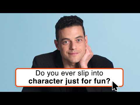 Rami Malek Replies to Fans on the Internet | Actually Me | GQ
