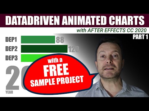 Data-Driven Animated Infographic Charts with After Effects (Free Sample Project)