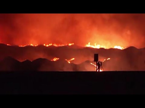 2 firefighters hurt as San Joaquin County grass fire burns thousands of acres | Corral Fire