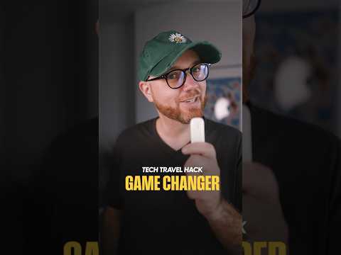 AirFly Pro: AirPods Travel Tech Hack #tech #airpods #travelhacks