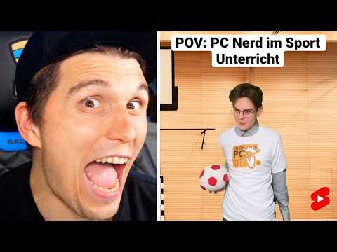 Paluten guckt Shorts bis der Besuch sein Zimmer inspiziert