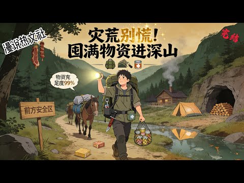 完结《灾荒别慌！囤满物资进深山》姜云依穿越异世，预知到不久的将来有百年难遇的灾祸发生…… 她加紧囤粮囤物资，决定去南边最高的深山里避难，去了之后发现山里简直是人间圣地。#穿越#种田#古代言情