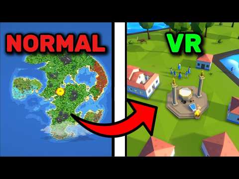 What Would WorldBox Look Like If It Was In VR?