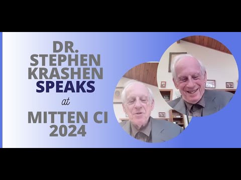 Dr. Stephen Krashen Speaks at Mitten CI 2024