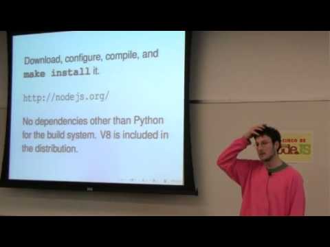 Introduction of Node JS by Ryan Dahl (Creator of Node Js)