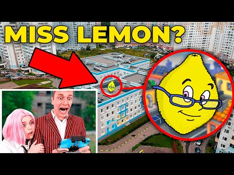 WE ATTENDED MS. LEMON'S CLASS my drone filmed Ms.LemonS IN REAL LIFE
