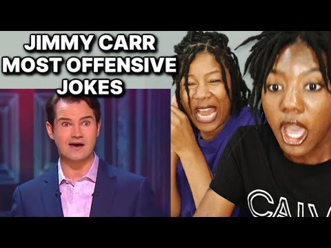 Jimmy Carr's Most Offensive Jokes | AMERICAN MOTHER DAUGHTER Reaction