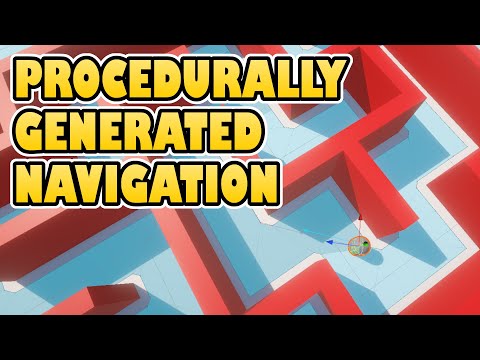 Navigation in a Procedurally Generated World | Unity NavMesh Surface and NavMesh Agent Explained