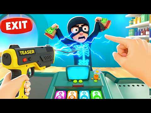 Thiefs Tried To STEAL From My Shop! - Shop & Sell VR