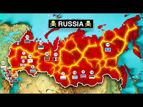 Why Russia Hides 22 Countries Inside Its Borders !!