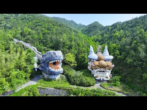 浙江大山里发现9条巨龙，威严而神秘，里面究竟藏着什么？ Nine mysterious dragons in the deep mountains of China