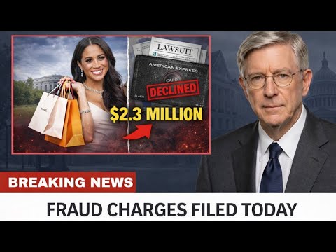 JUST NOW: Meghan's $2.3M Credit Card FRAUD Exposed - American Express Files Lawsuit