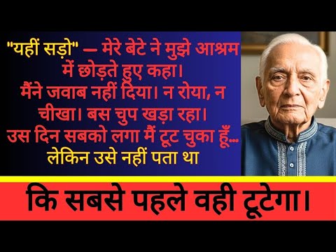 “यहीं सड़ो” — मेरे बेटे ने मुझे वृद्धाश्रम के गेट पर छोड़ते हुए कहा