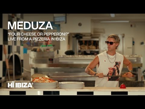MEDUZA • LIVE DJ SET FROM A PIZZERIA IN IBIZA
