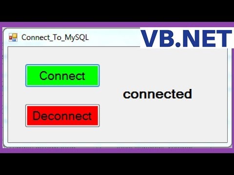 VB.NET - How To Connect MySQL Database To Visual Basic .Net [ with source code ]