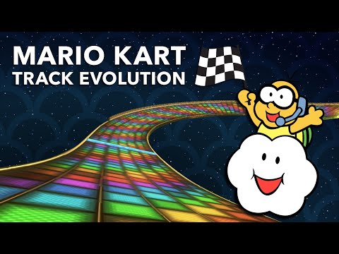 The Evolution of Mario Kart Tracks