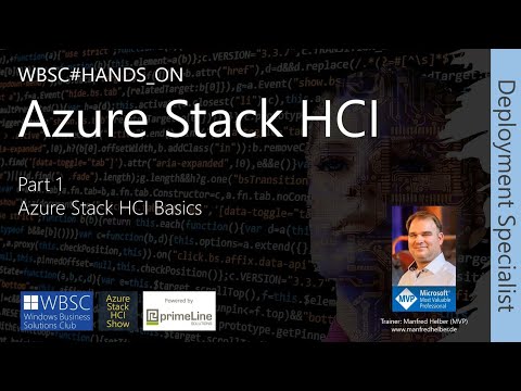ASHCI DS Part 1: Azure Stack HCI – the basics