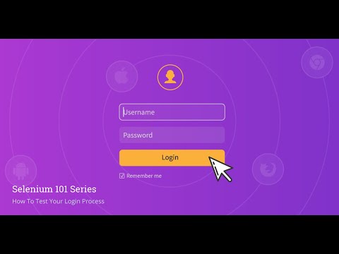 How to Automate Login Process Using Selenium Python |FindElement By Xpath in selenium python