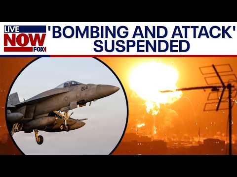 Trump to suspend bombing of Iran, ‘big day for World Peace’