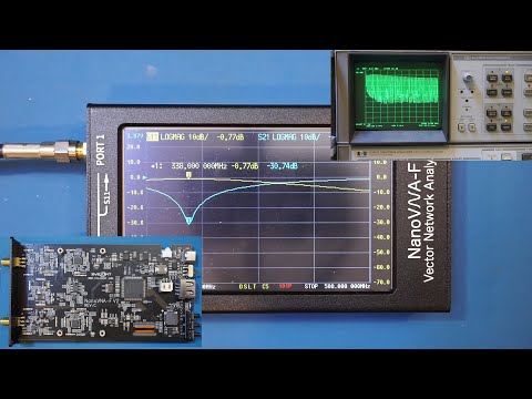 Review, Experiments and Teardown of a NanoVNA-F V2 Vector Network Analyzer
