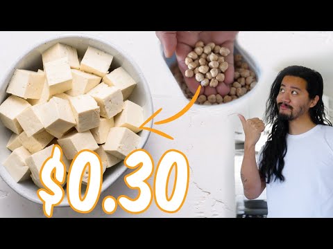 2 Ingredients Chickpea Tofu