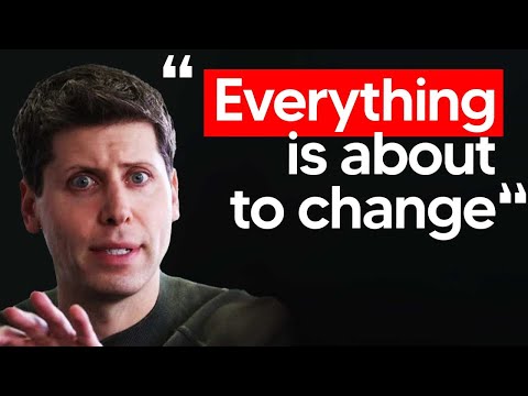 Sam Altmans STUNNING New Statement, EVERYTHING Is About to Change