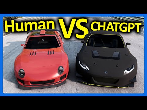 HUMAN vs AI - Who Can Build The Faster Race Car in BeamNG?!?