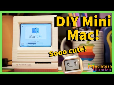 Make a WORKING 3D Printed mini Macintosh!