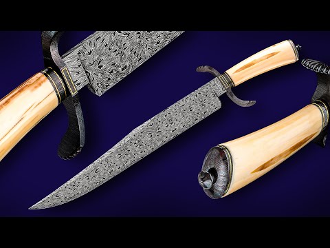 I’m Making One Of The Biggest Damascus Bowies