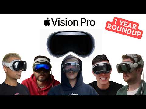Apple Vision Pro: One Year Later Roundup Review - ACTUALLY Worth $3500?! (ft. Snazzy Labs, Canoopsy)