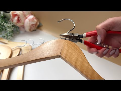 Amazing IDEA from Wooden Hangers! 😍 Budget decor for dacha and home! Diy