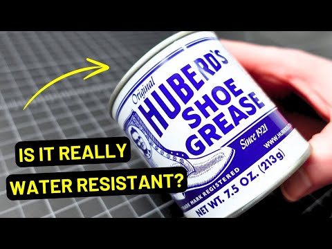Huberd's Shoe Grease For Leather Shoes: Test and Results