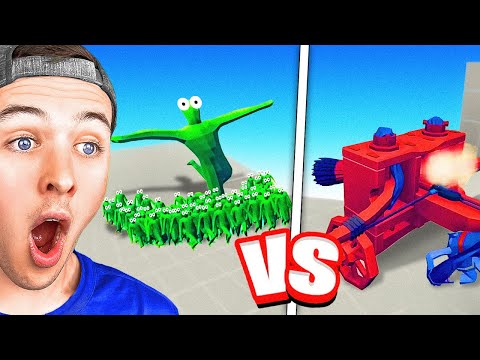 Reacting to 100 ZOMBIES vs TWO of EVERY GOD!