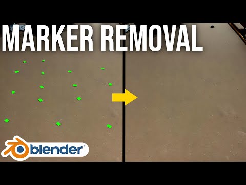 How to Remove Tracking Markers in Blender