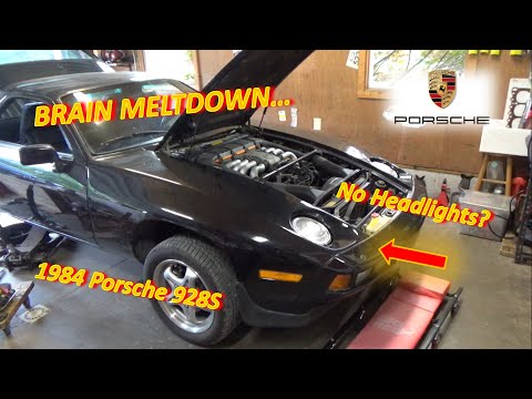 This Porsche Melted my BRAIN ('84 928S No Headlights - Part 1)