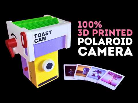 How I Built a Fully 3D Printable Polaroid Camera