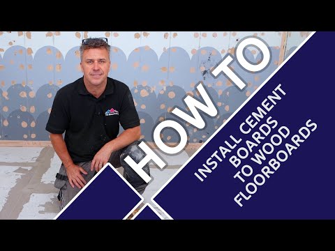 How to Install Cement Boards to Wood Floorboards | A-Z GUIDE | Full Tutorial feat. Craig Phillips